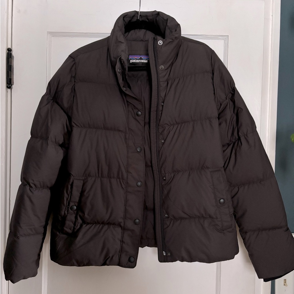 Patagonia Women's Silent Down Jacket Black Large